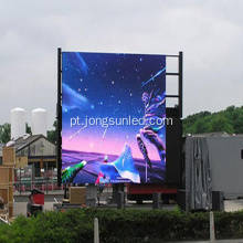 Aluguel de display LED banner para exterior 3,91 mm